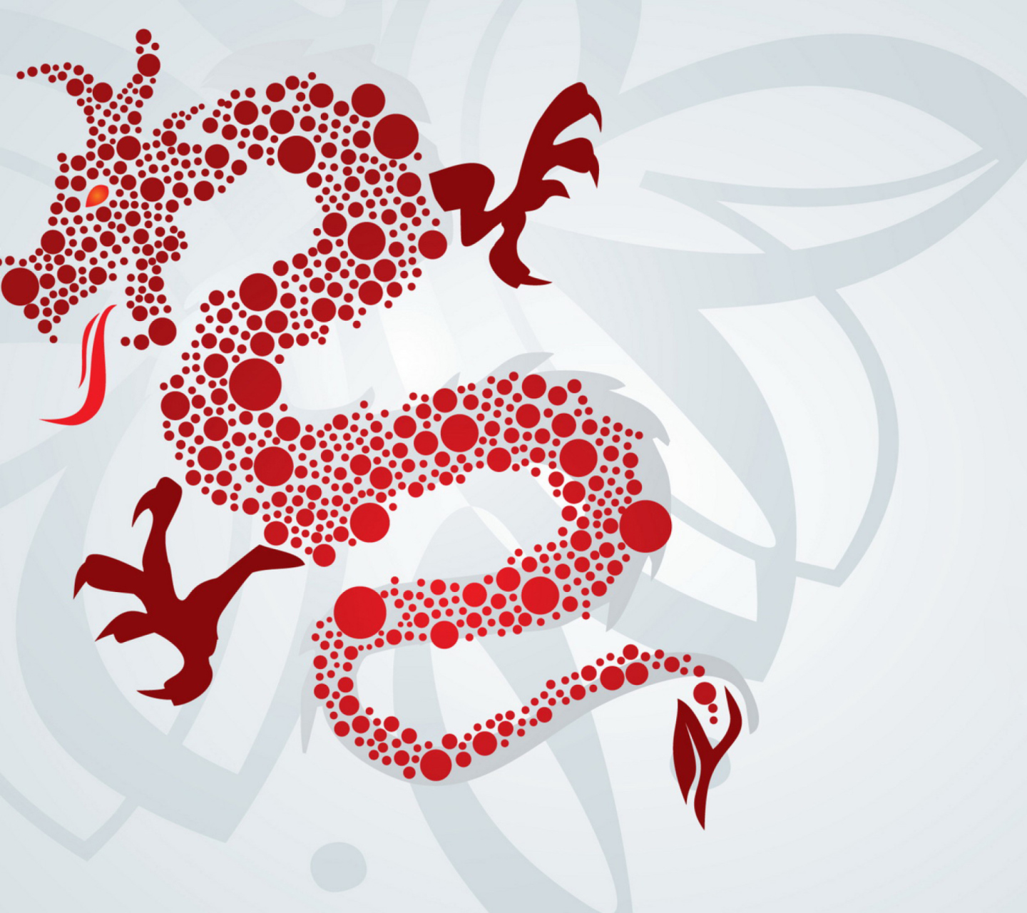 Year Of The Dragon wallpaper 1440x1280
