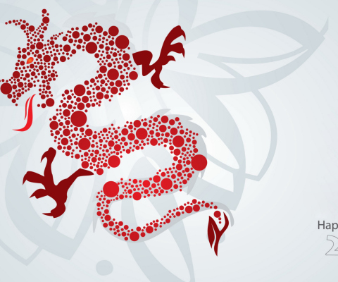 Year Of The Dragon wallpaper 480x400