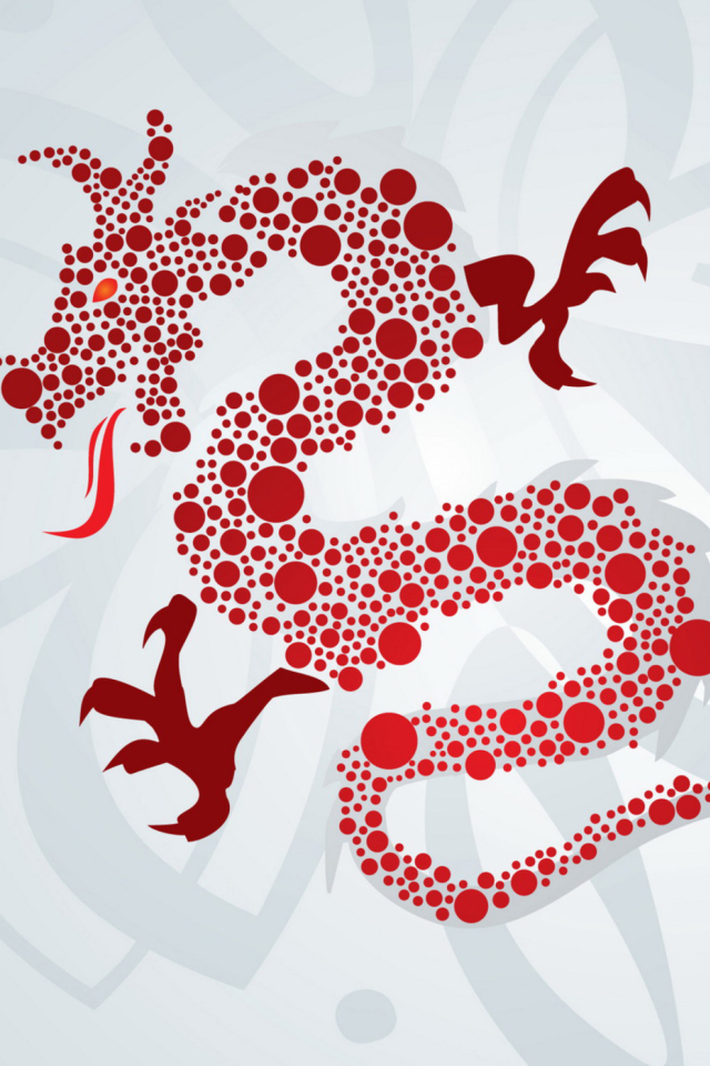 Das Year Of The Dragon Wallpaper 640x960