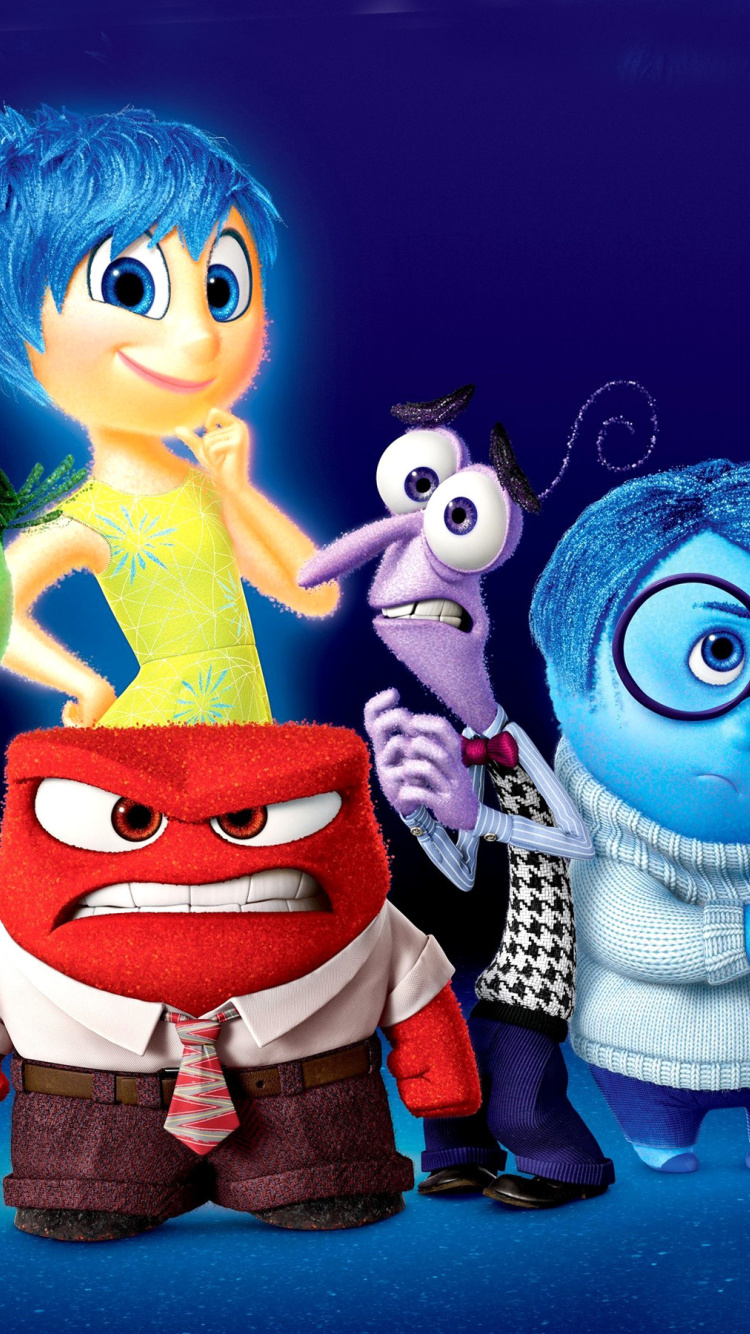 Inside Out 2015 Film wallpaper 750x1334