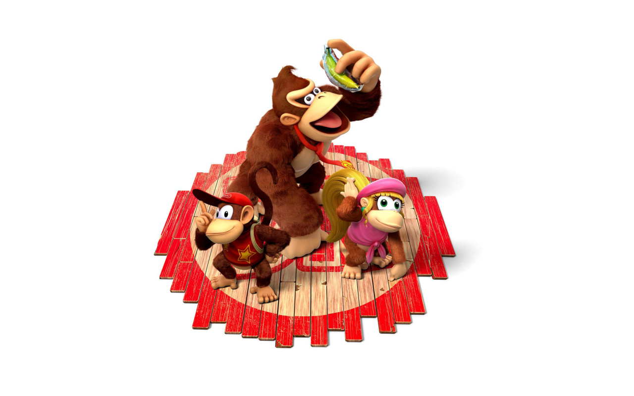 Screenshot №1 pro téma Donkey Kong Country Tropical Freeze 1280x800