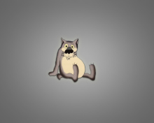 Funny Wolf wallpaper 220x176