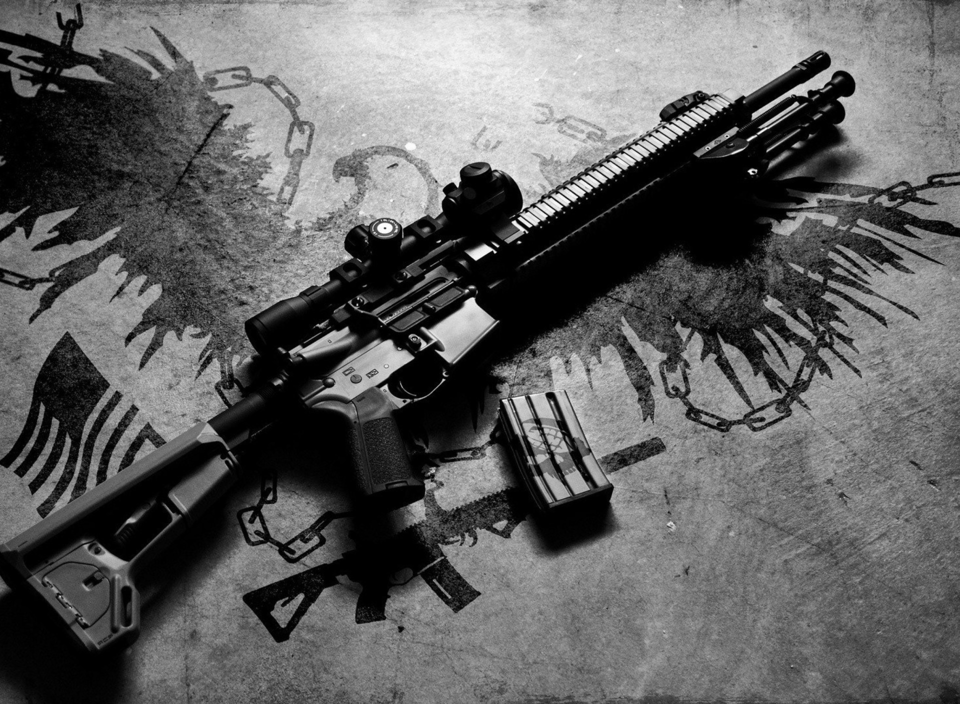 Screenshot №1 pro téma AR15 Rifle 1920x1408