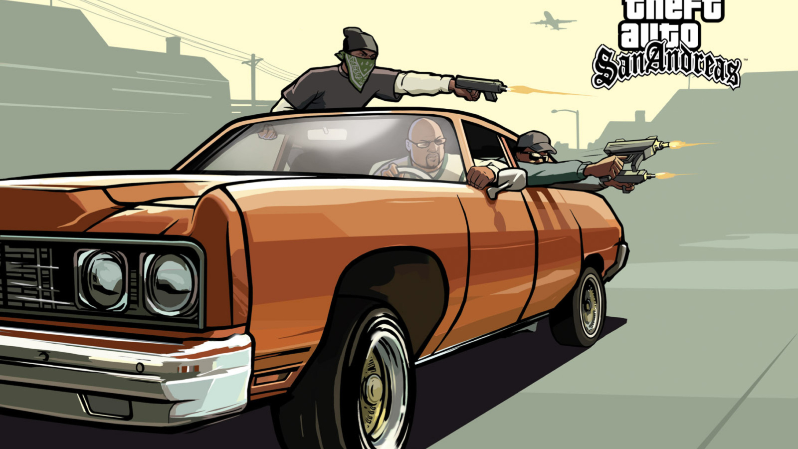 Das GTA San Andreas Wallpaper 1600x900