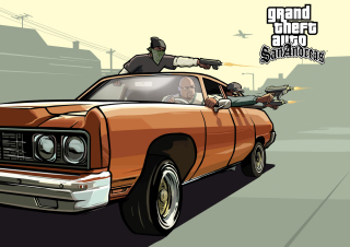 GTA San Andreas Background for Android, iPhone and iPad