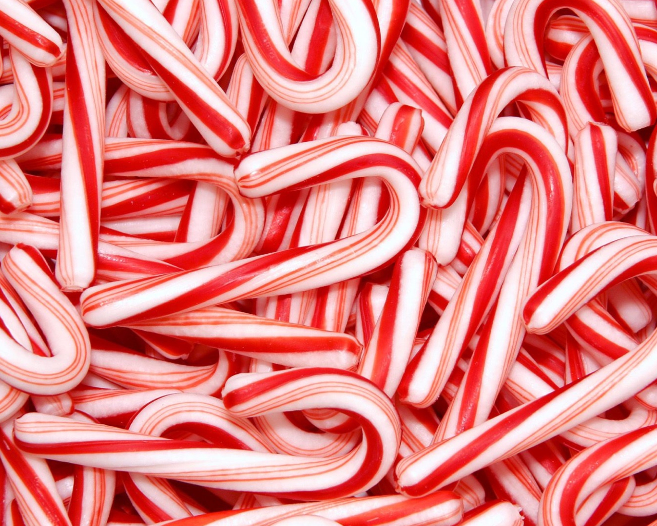 Fondo de pantalla Christmas Candies 1280x1024