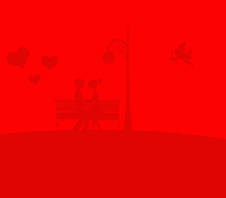 Red Valentine - Obrázkek zdarma pro iPad