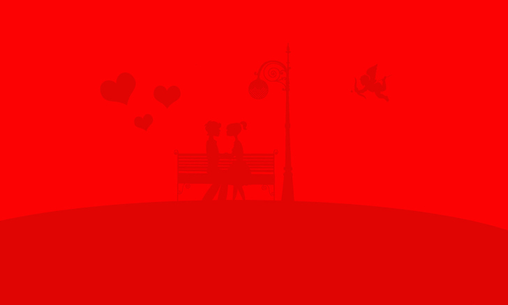 Red Valentine wallpaper