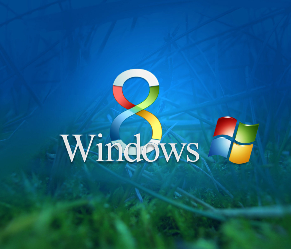 Das Windows 8 Wallpaper 1200x1024