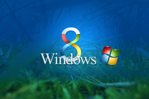 Das Windows 8 Wallpaper 480x320