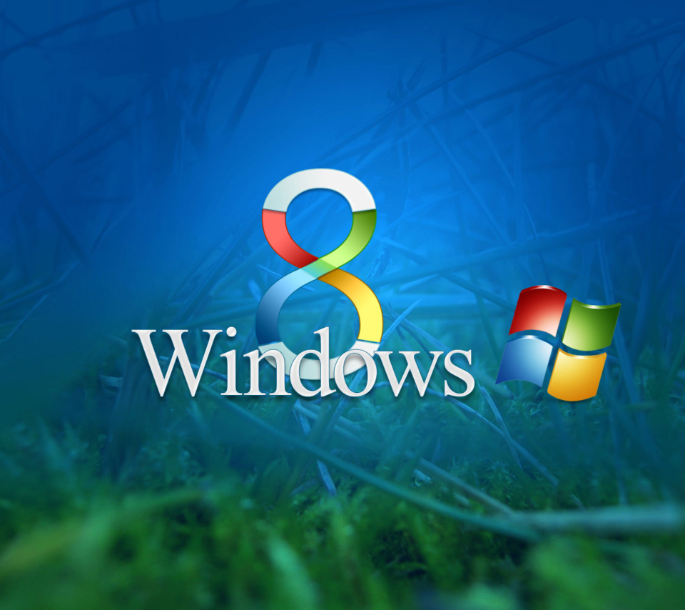 Das Windows 8 Wallpaper 960x854