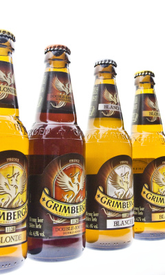 Обои Grimbergen Cerveza 240x400