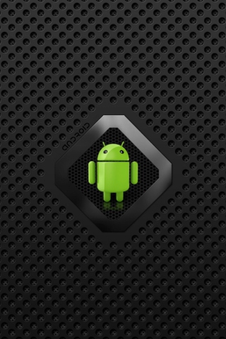 Android Logo wallpaper 320x480