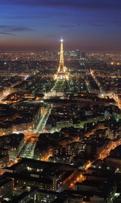 Screenshot №1 pro téma Paris At Night 240x400