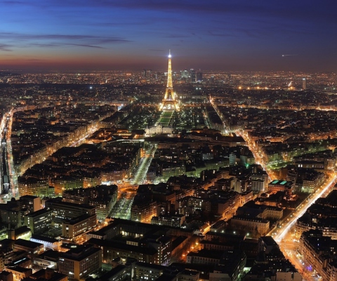 Sfondi Paris At Night 480x400