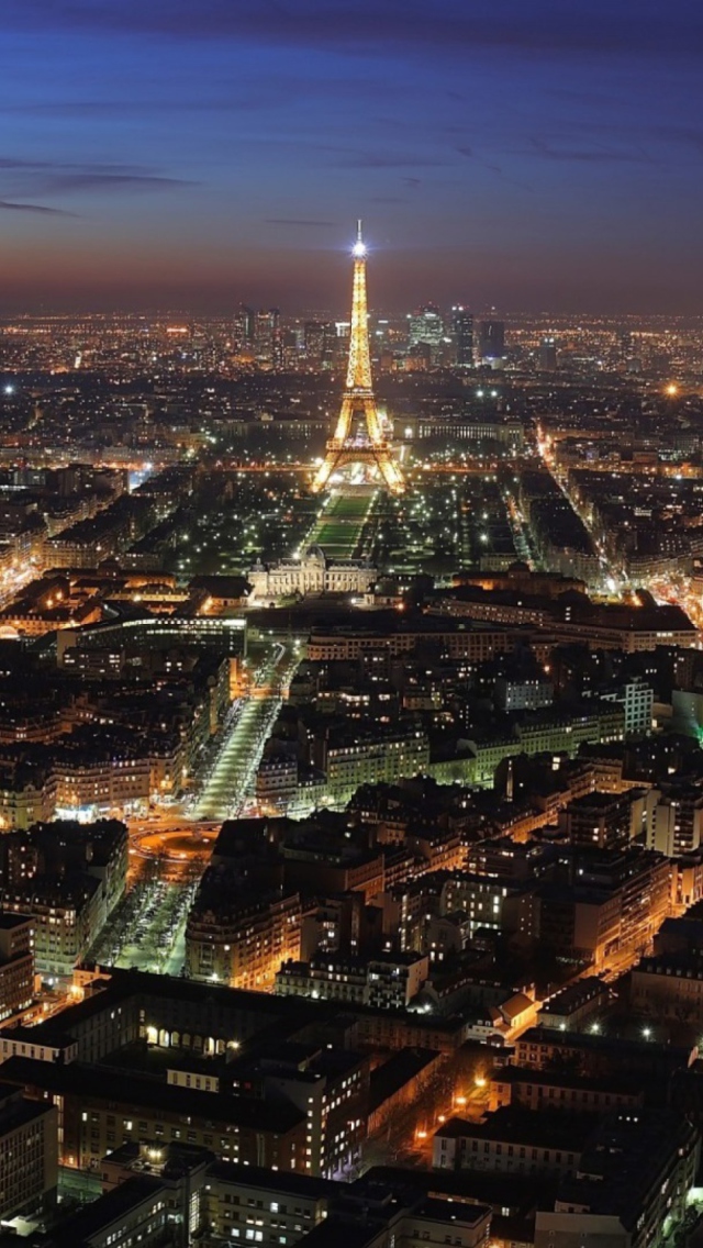 Sfondi Paris At Night 640x1136