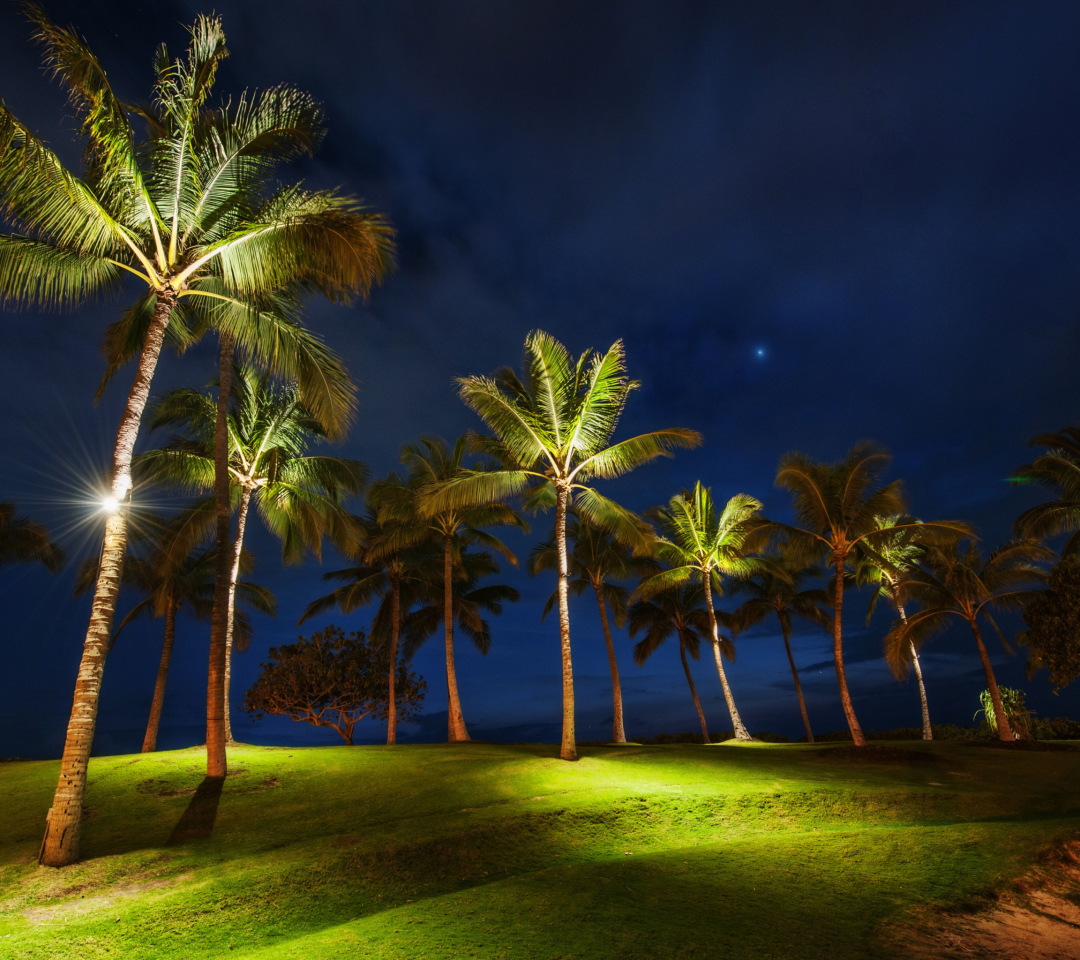 Обои Oahu Hawaii Landscape 1080x960