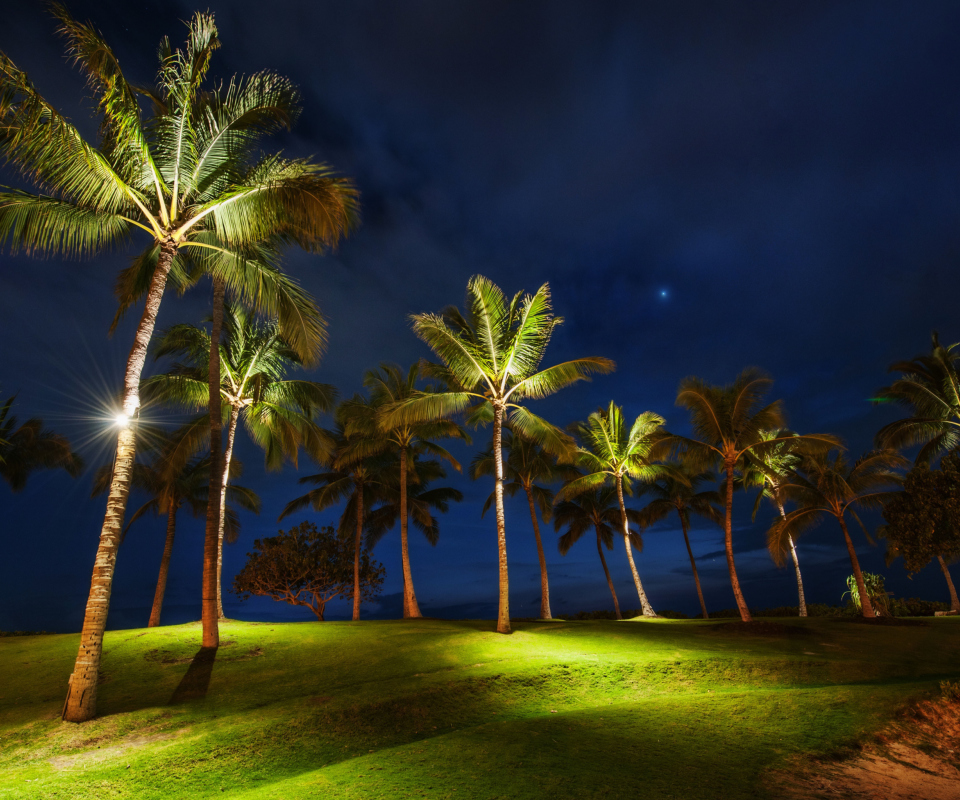 Обои Oahu Hawaii Landscape 960x800