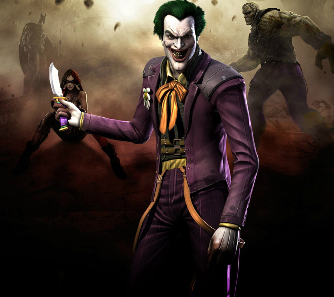 Das Injustice Gods Among Us - Joker Wallpaper 1080x960
