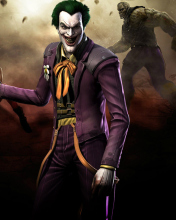Обои Injustice Gods Among Us - Joker 176x220