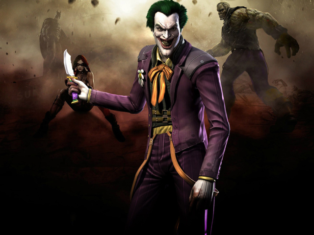 Injustice Gods Among Us - Joker wallpaper 640x480
