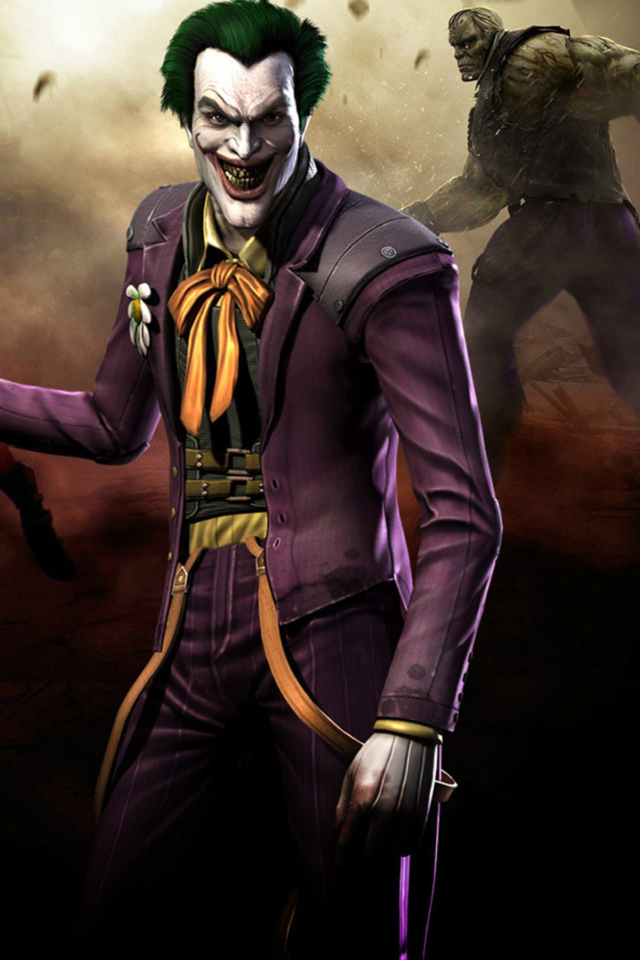 Screenshot №1 pro téma Injustice Gods Among Us - Joker 640x960