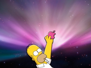Homer Apple screenshot #1 320x240