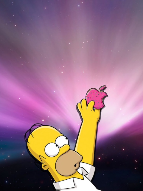 Homer Apple screenshot #1 480x640