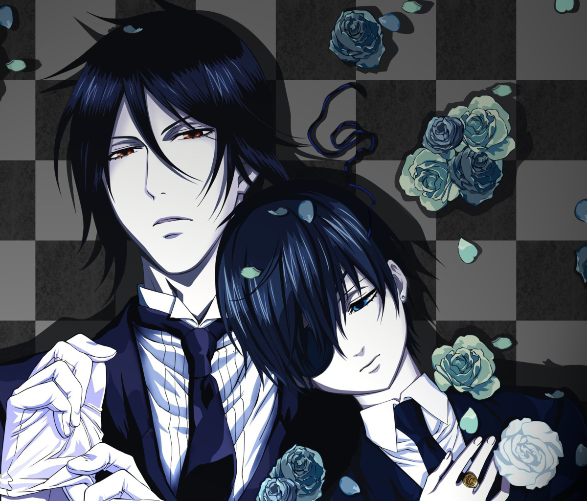 Black Butler wallpaper 1200x1024