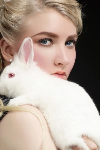 Обои My Lovely Rabbit 320x480