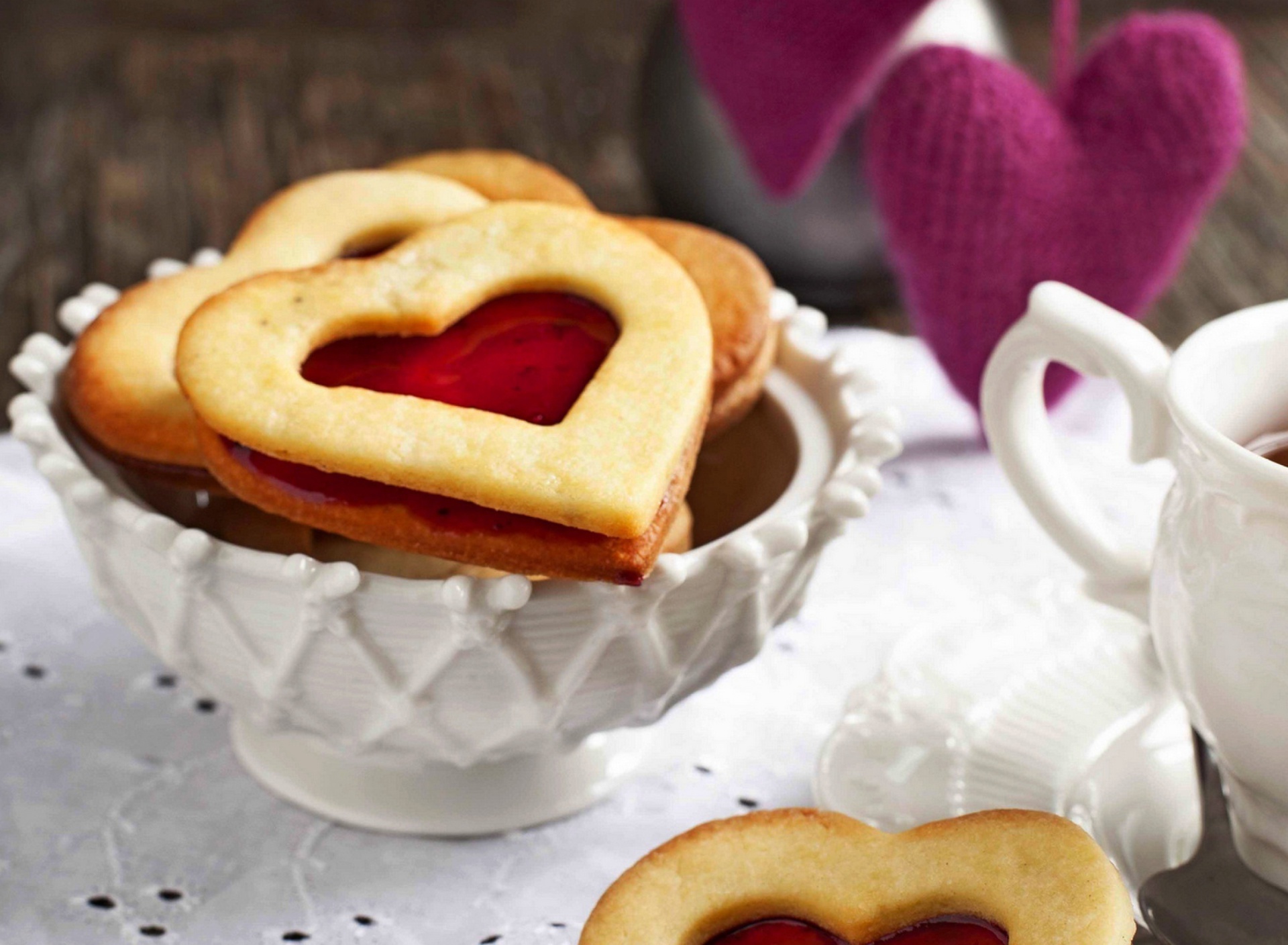 Обои Heart Cookies 1920x1408