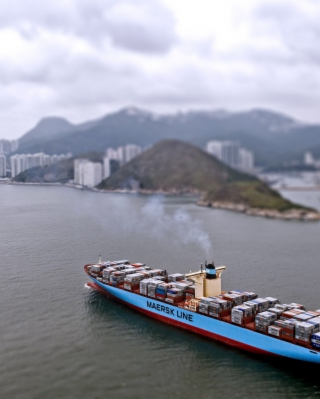 Maersk Line Ship - Obrázkek zdarma pro iPhone 5
