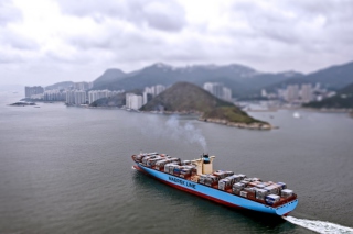 Maersk Line Ship Background for Android, iPhone and iPad