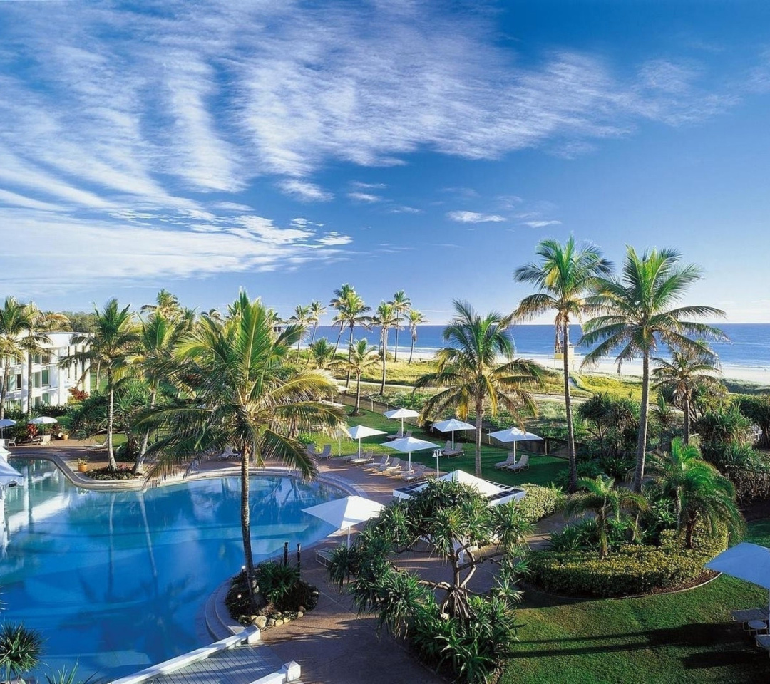 Das Resort on Ocean Bay Wallpaper 1080x960