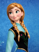 Screenshot №1 pro téma Princess Anna Frozen 132x176