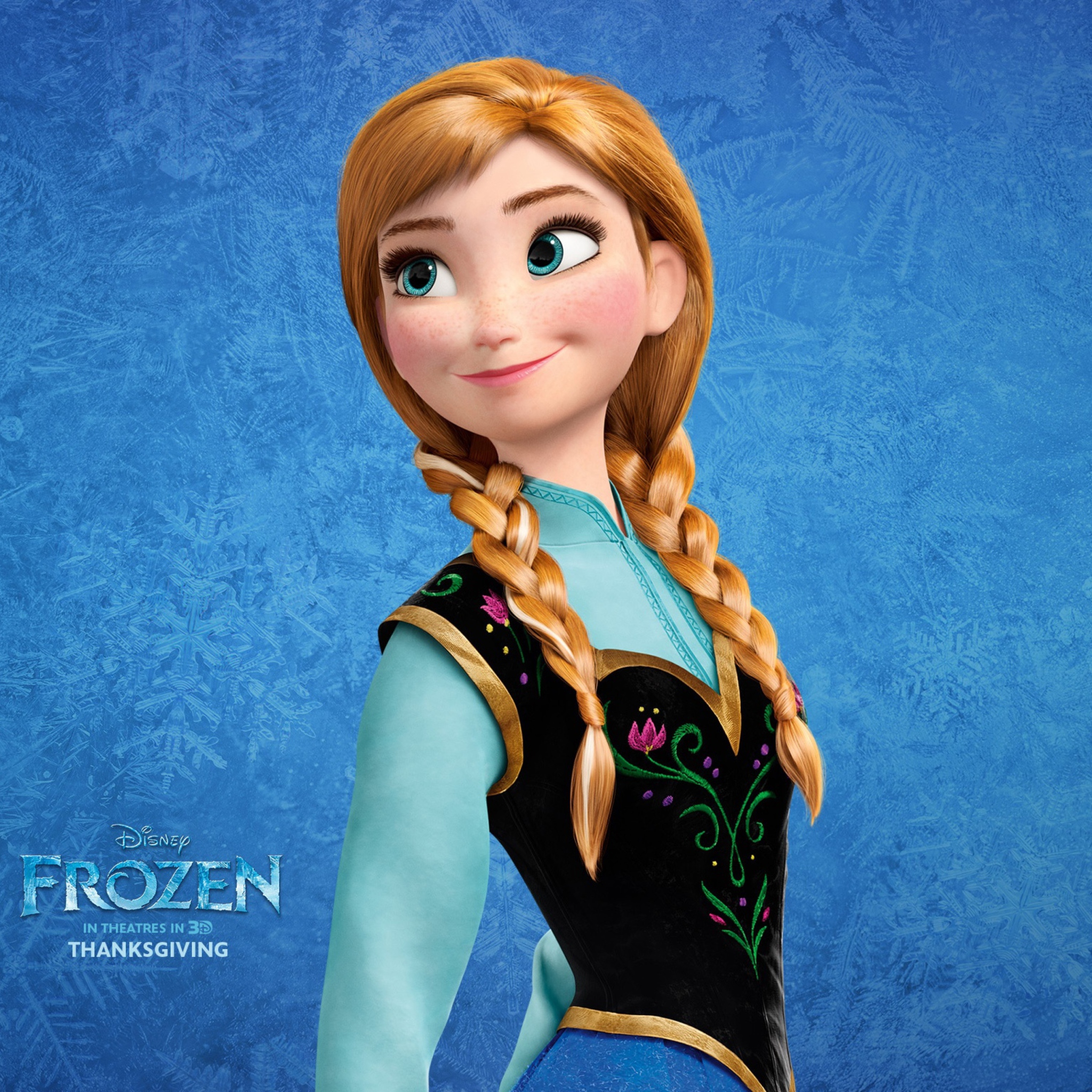 Das Princess Anna Frozen Wallpaper 2048x2048