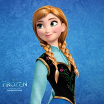Sfondi Princess Anna Frozen 208x208