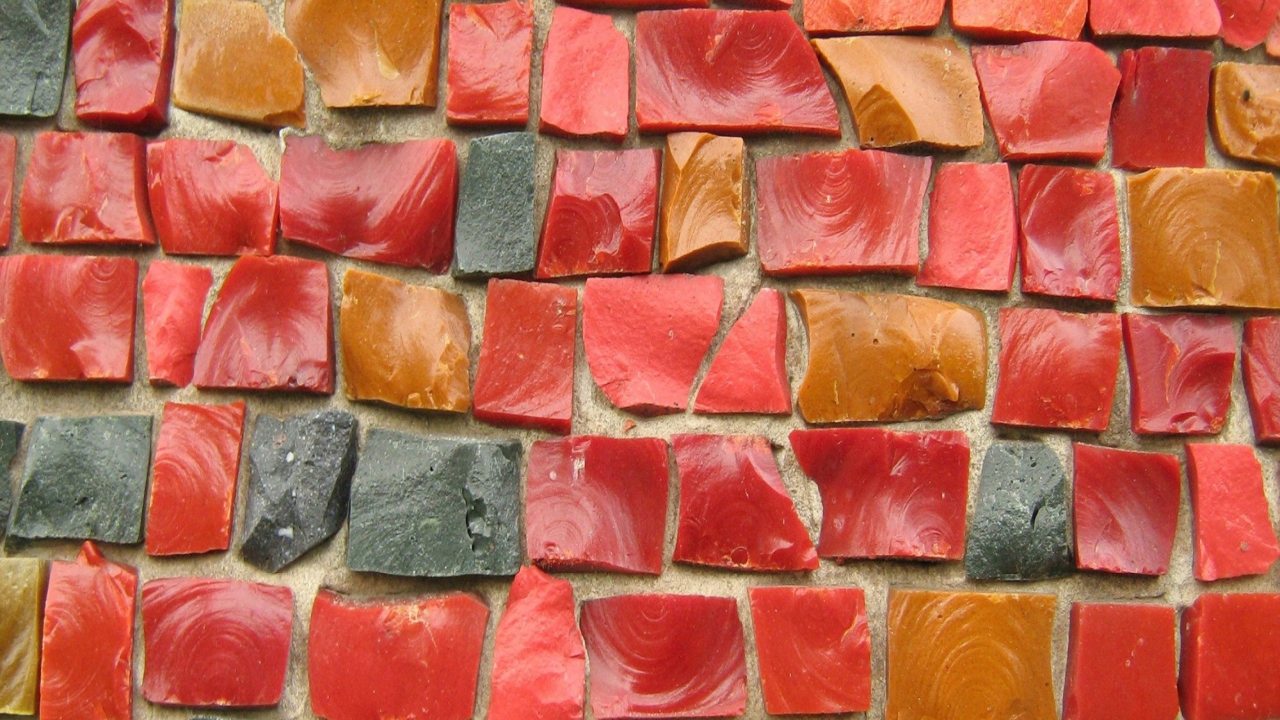 Обои Colorful Bricks 1280x720