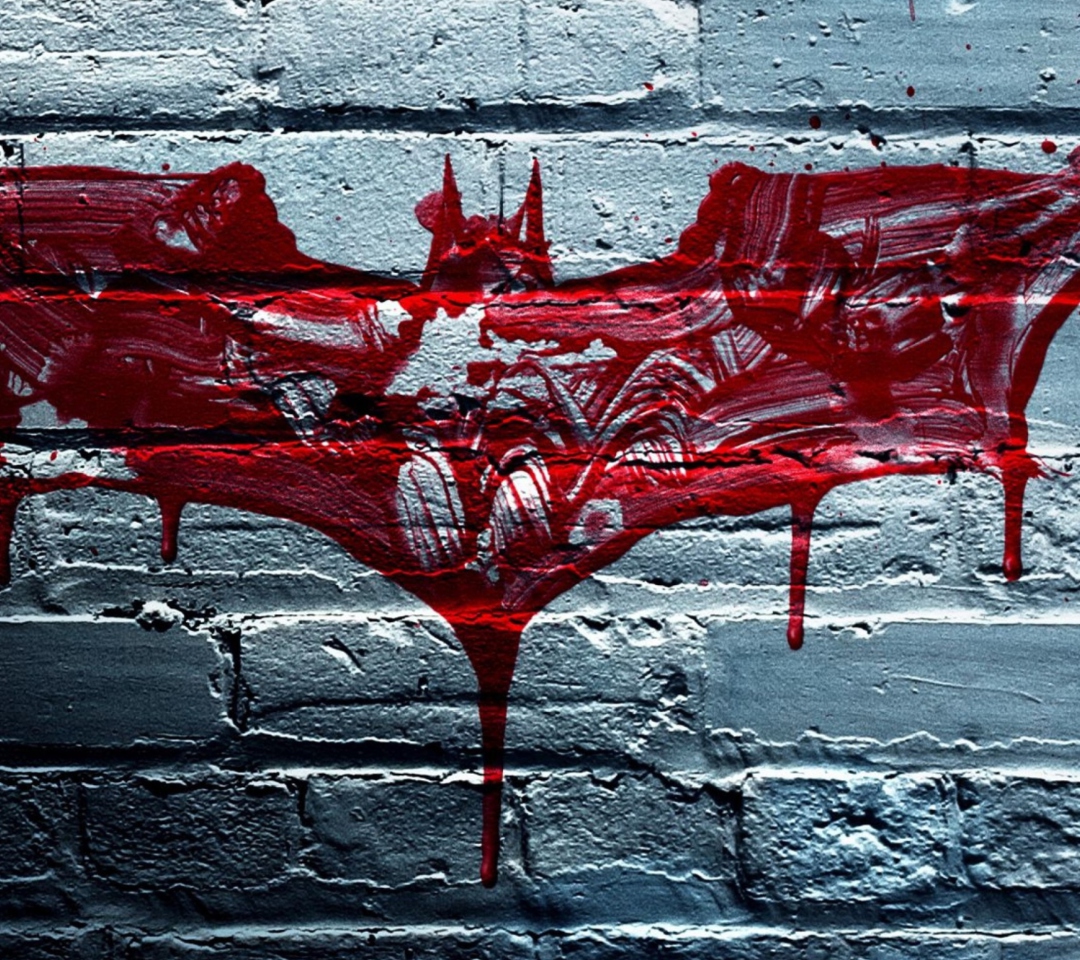 Das Dark Knight Logo Wallpaper 1080x960