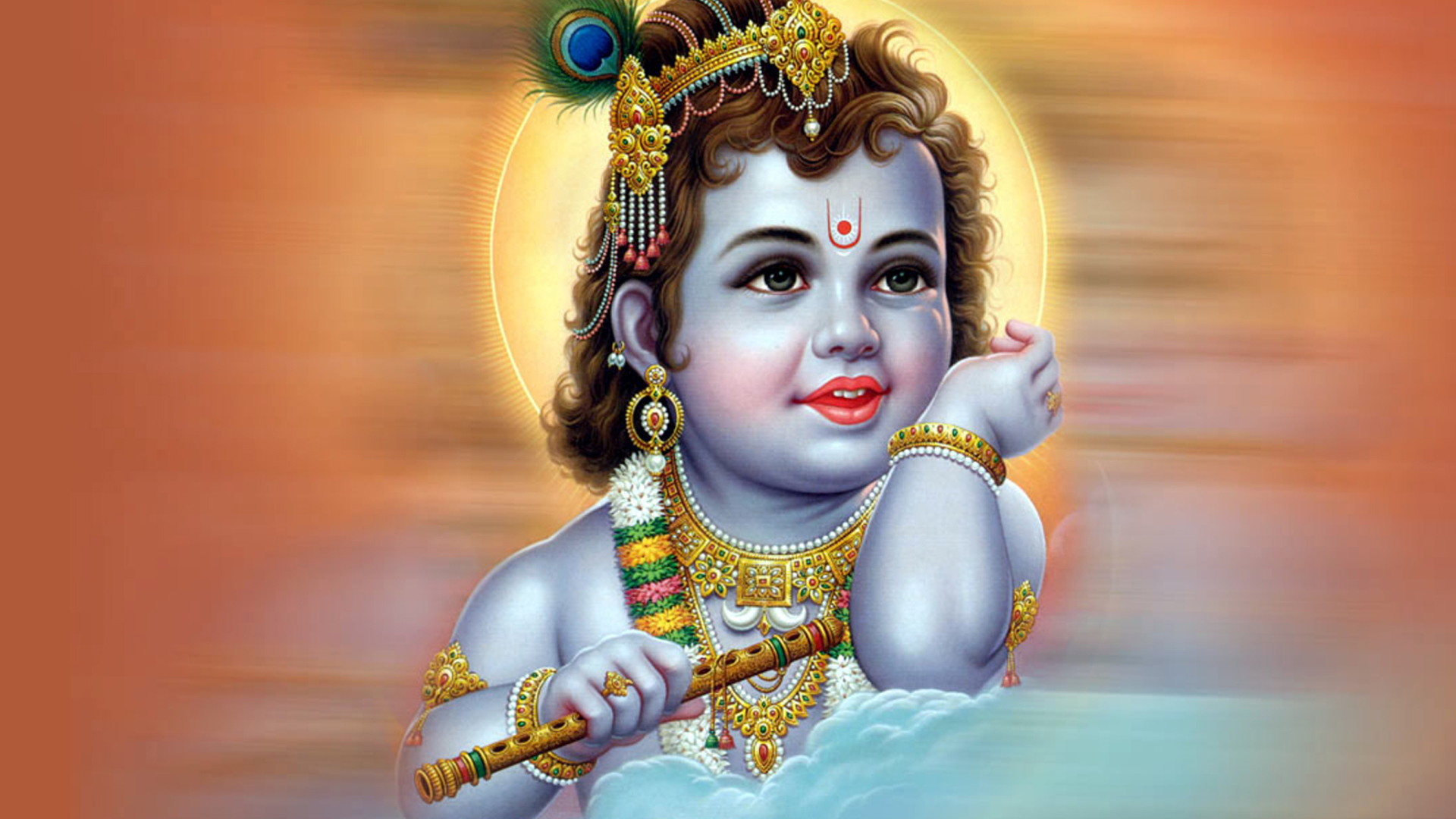 Lord Krishna wallpaper 1920x1080