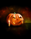 Fondo de pantalla Evil Pumpkin 128x160