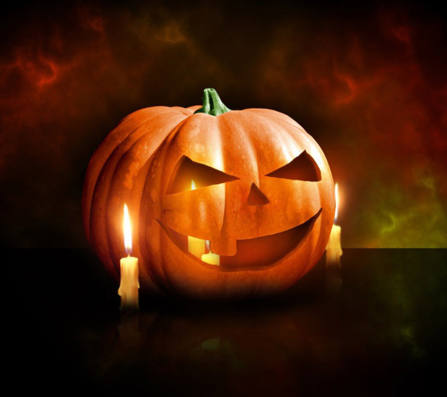 Evil Pumpkin wallpaper 1440x1280