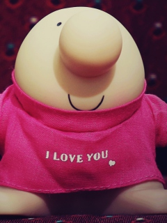 I Love You Toy wallpaper 240x320