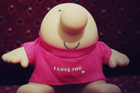 I Love You Toy wallpaper 480x320