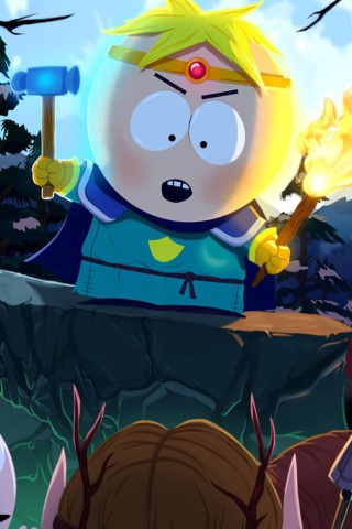 Das South Park The Stick Of Truth Wallpaper 320x480