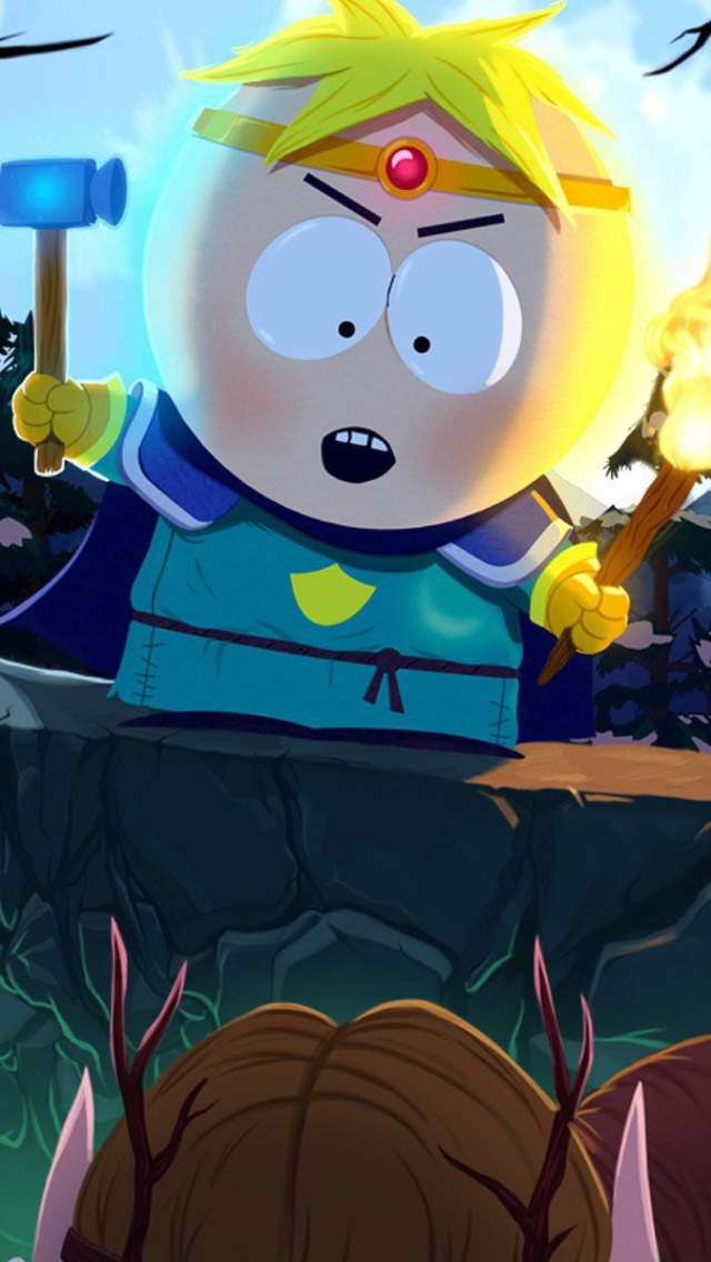Fondo de pantalla South Park The Stick Of Truth 640x1136
