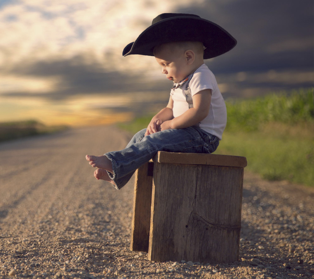 Cowboy Baby wallpaper 1080x960