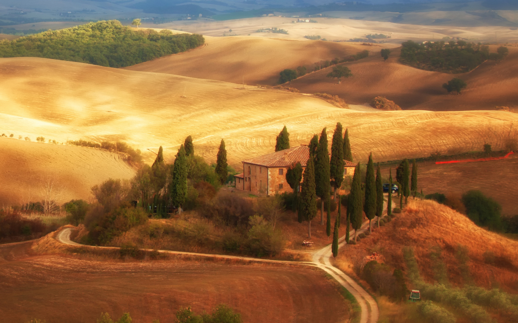 Fondo de pantalla Italy, Tuscany 1680x1050