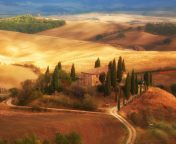 Das Italy, Tuscany Wallpaper 176x144