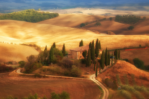 Italy, Tuscany wallpaper 480x320